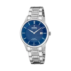 Montre Festina Swiss Made 40 Bleu