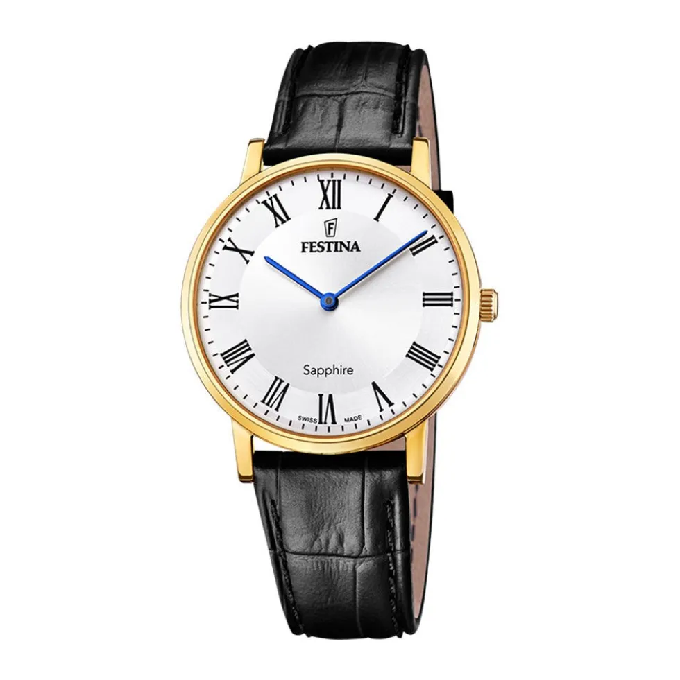 Montre Festina Swiss Made 39 Argenté