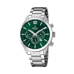 Montre Festina Timeless Chrono 44 Vert