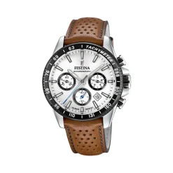 Montre Festina Timeless Chronographe Blanc