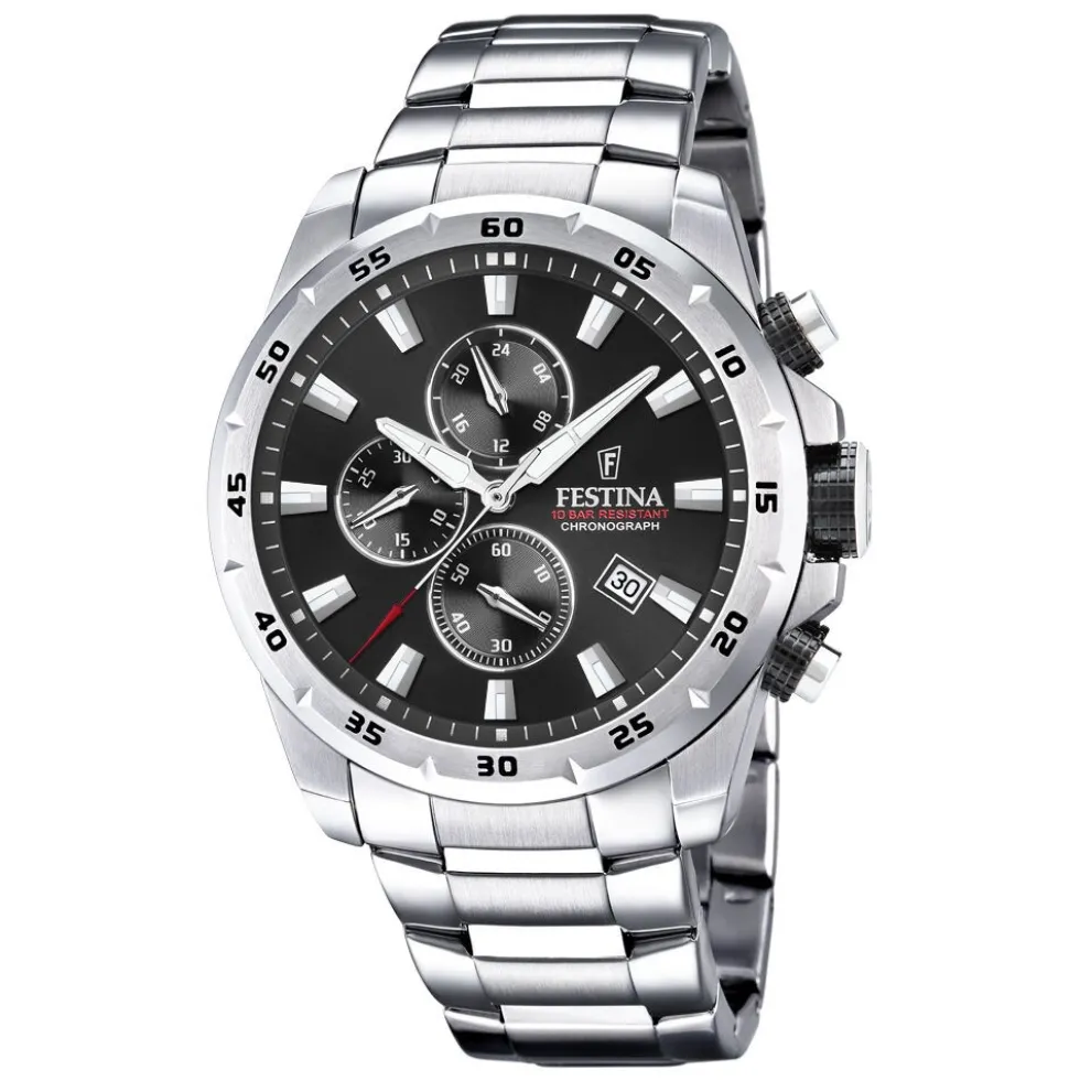 Montre Festina Timeless Chronograph Noir
