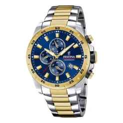 Montre Festina Timeless Chronograph Bleu