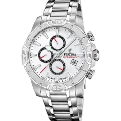 Montre Festina Timeless Chronograph Argenté