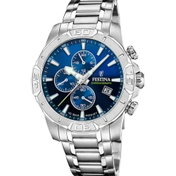 Montre Festina Timeless Chronograph Bleu