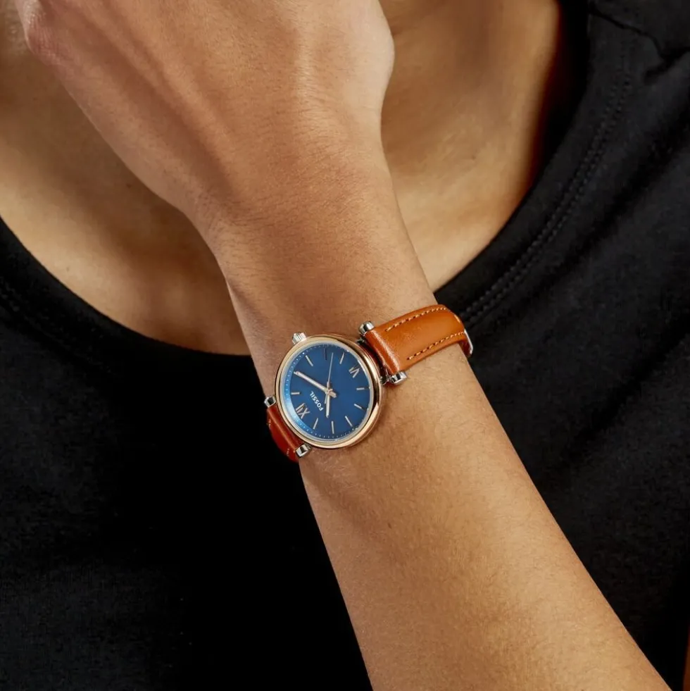 Montre Fossil Carlie Mini Bleu