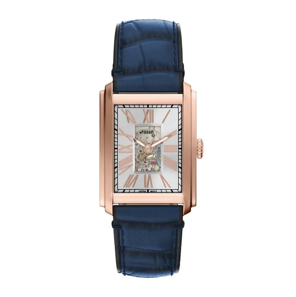 Montre Fossil Carraway Automatic Argenté