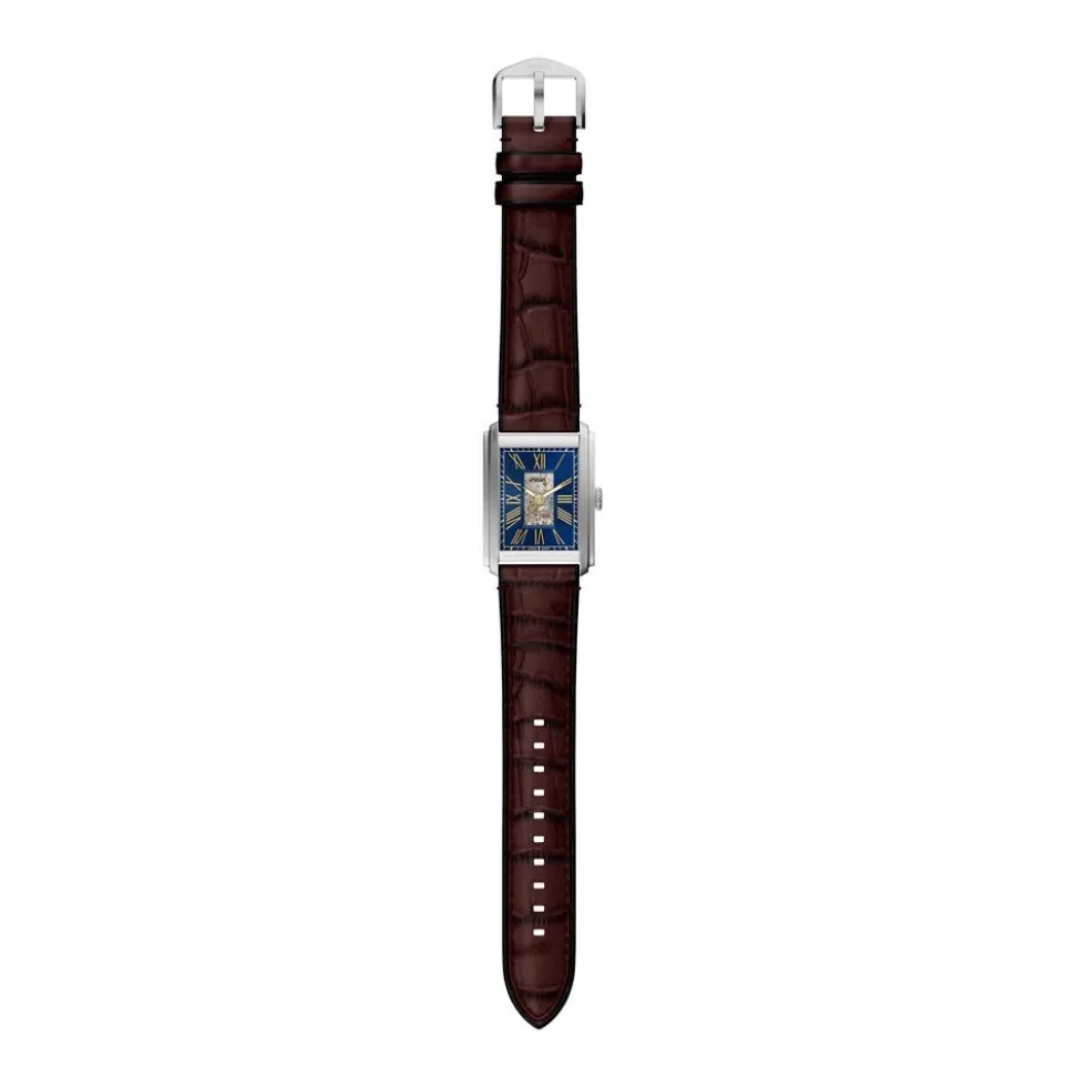 Montre Fossil Carraway Automatic Bleu