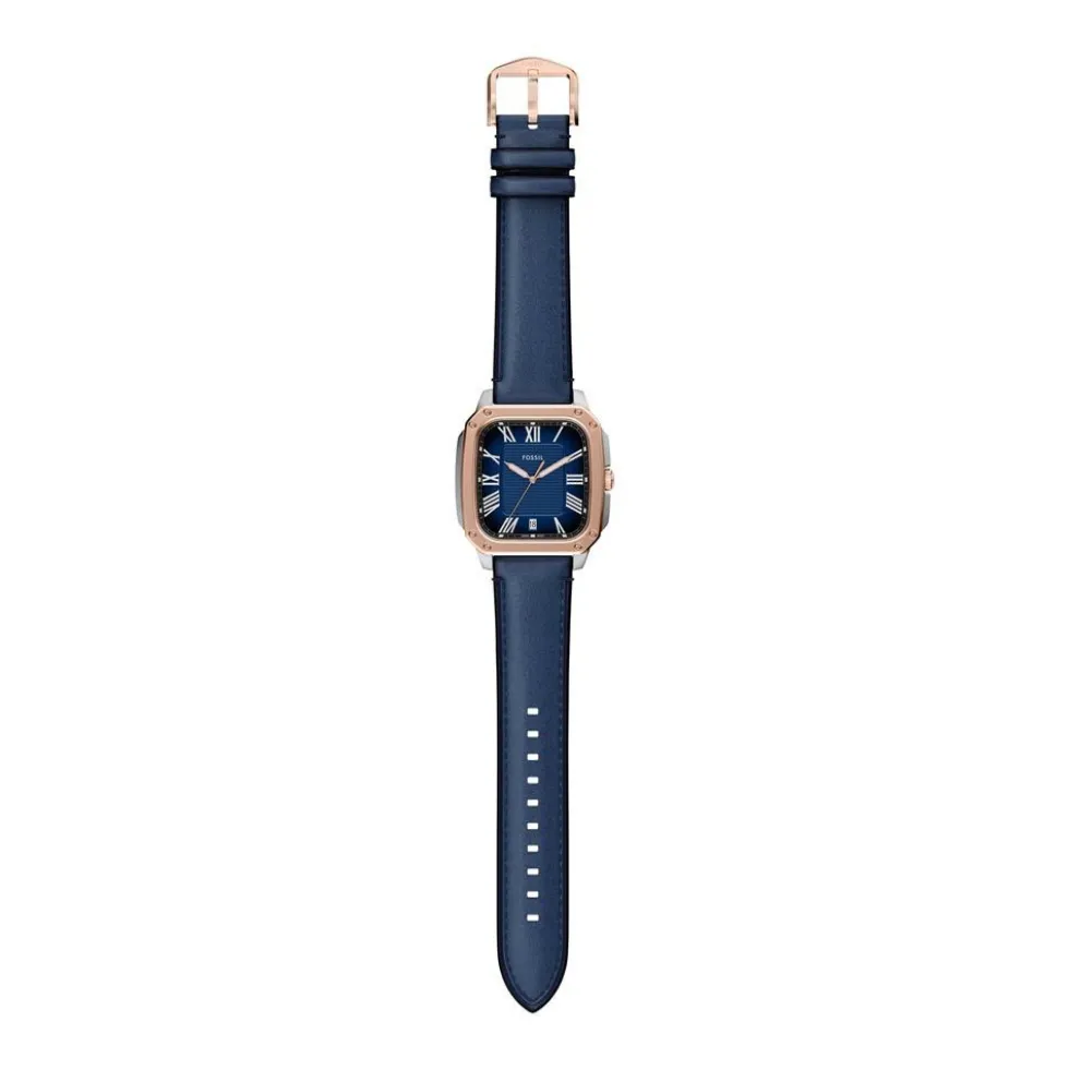 Montre Fossil Crosby Bleu