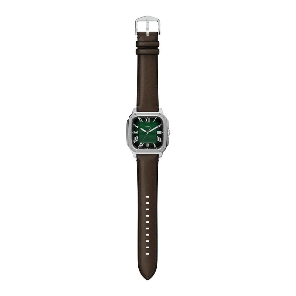 Montre Fossil Crosby Vert