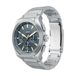 Montre Fossil Everett Chrono Bleu