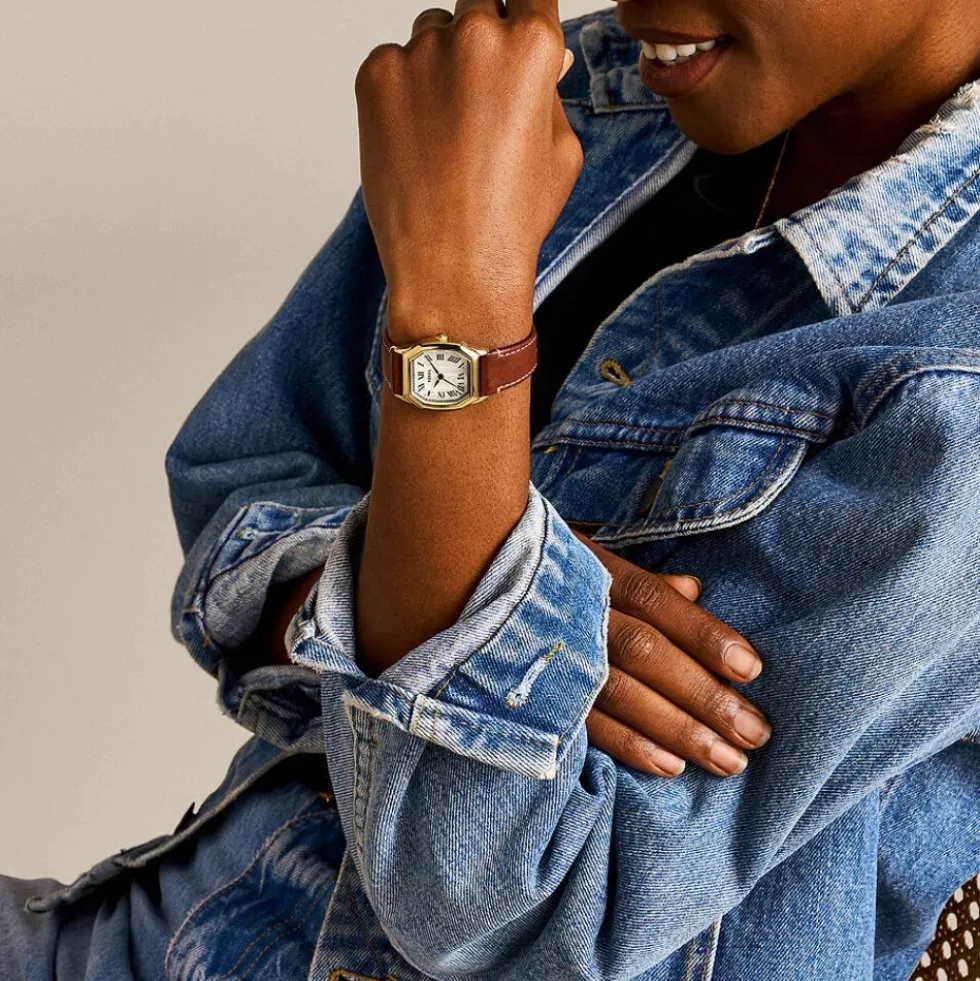 Montre Fossil Harlow Crème