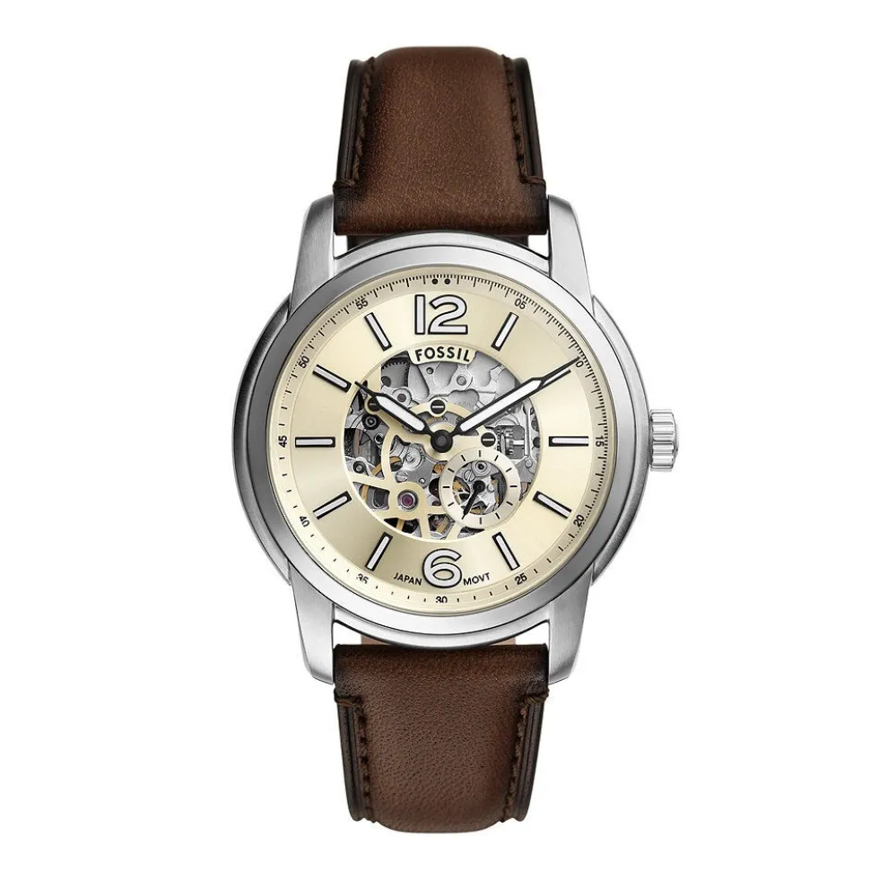 Montre Fossil Heritage Crème