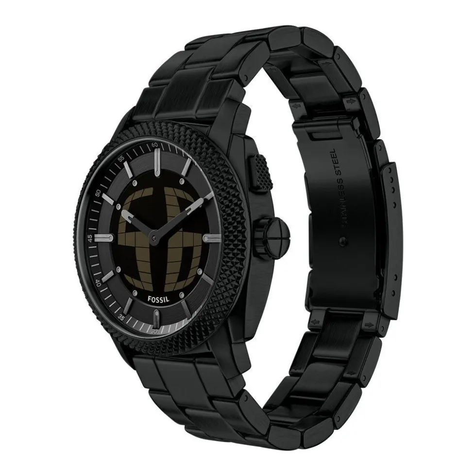 Montre Fossil Machine Big Tic Noir
