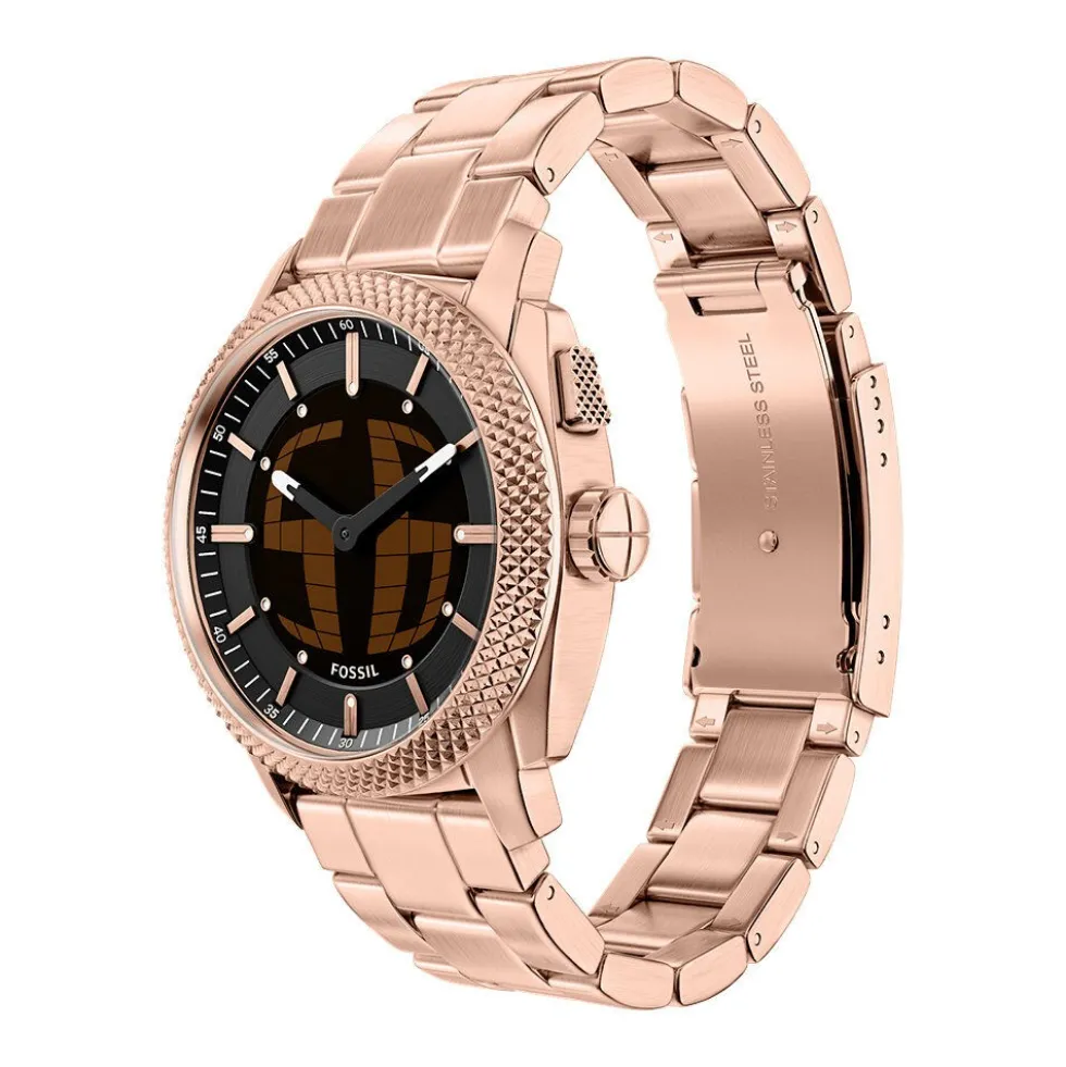 Montre Fossil Machine Big Tic Noir