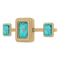 Montre Fossil Raquel Watch Ring Bleu