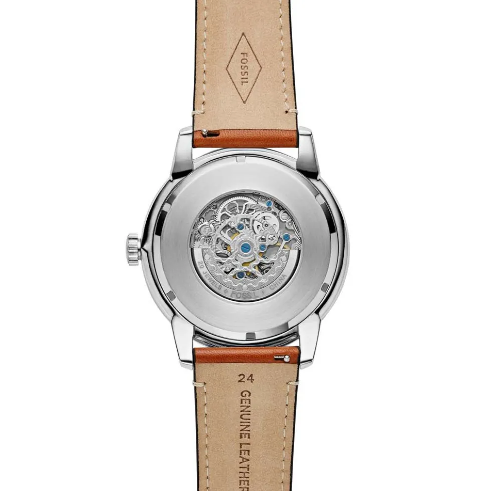 Montre Fossil Townsman Auto Bleu