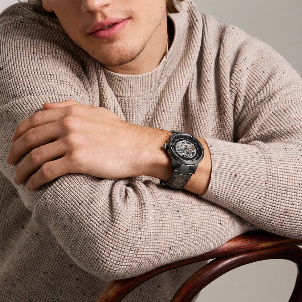 Montre Fossil Townsman Blanc