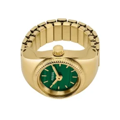 Montre Fossil Watch Ring Vert