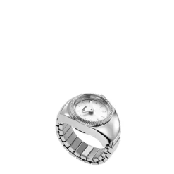 Montre Fossil Watch Ring Blanc