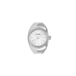 Montre Fossil Watch Ring Blanc