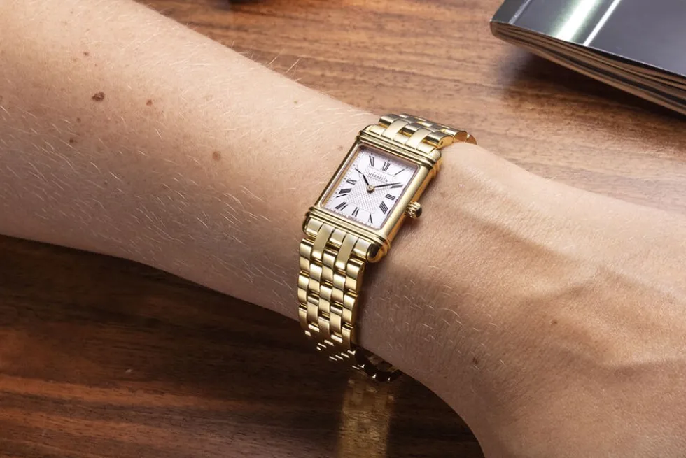 Montre Herbelin Art Deco Blanc
