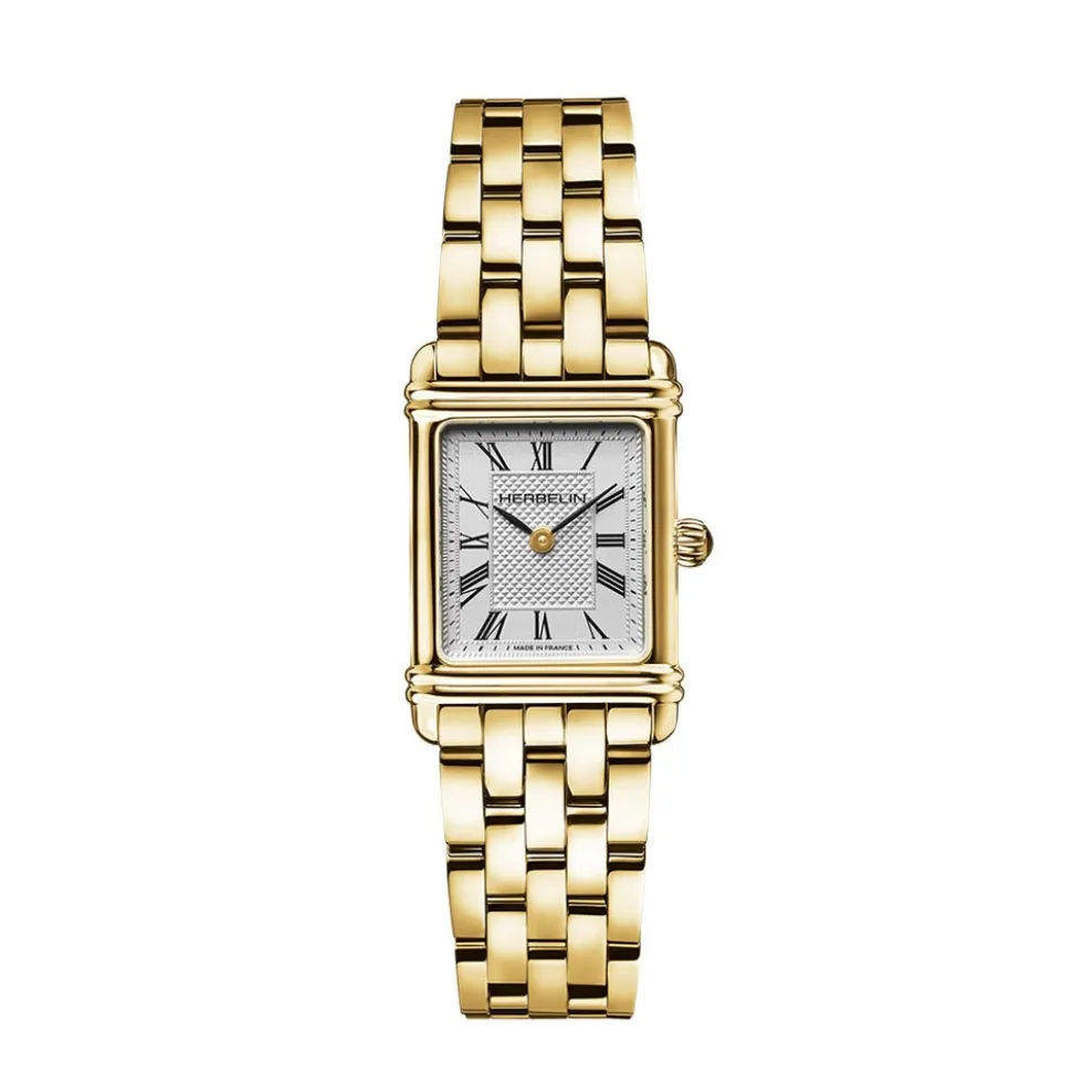 Montre Herbelin Art Deco Blanc