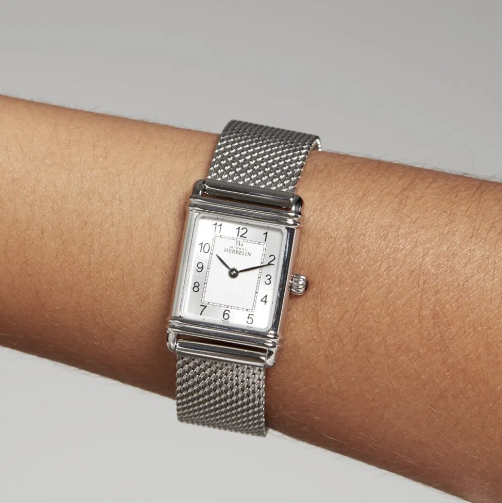 Montre Herbelin Art Deco Argent