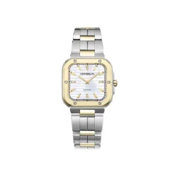 Montre Herbelin Cap Camarat Square Nacre Blanche