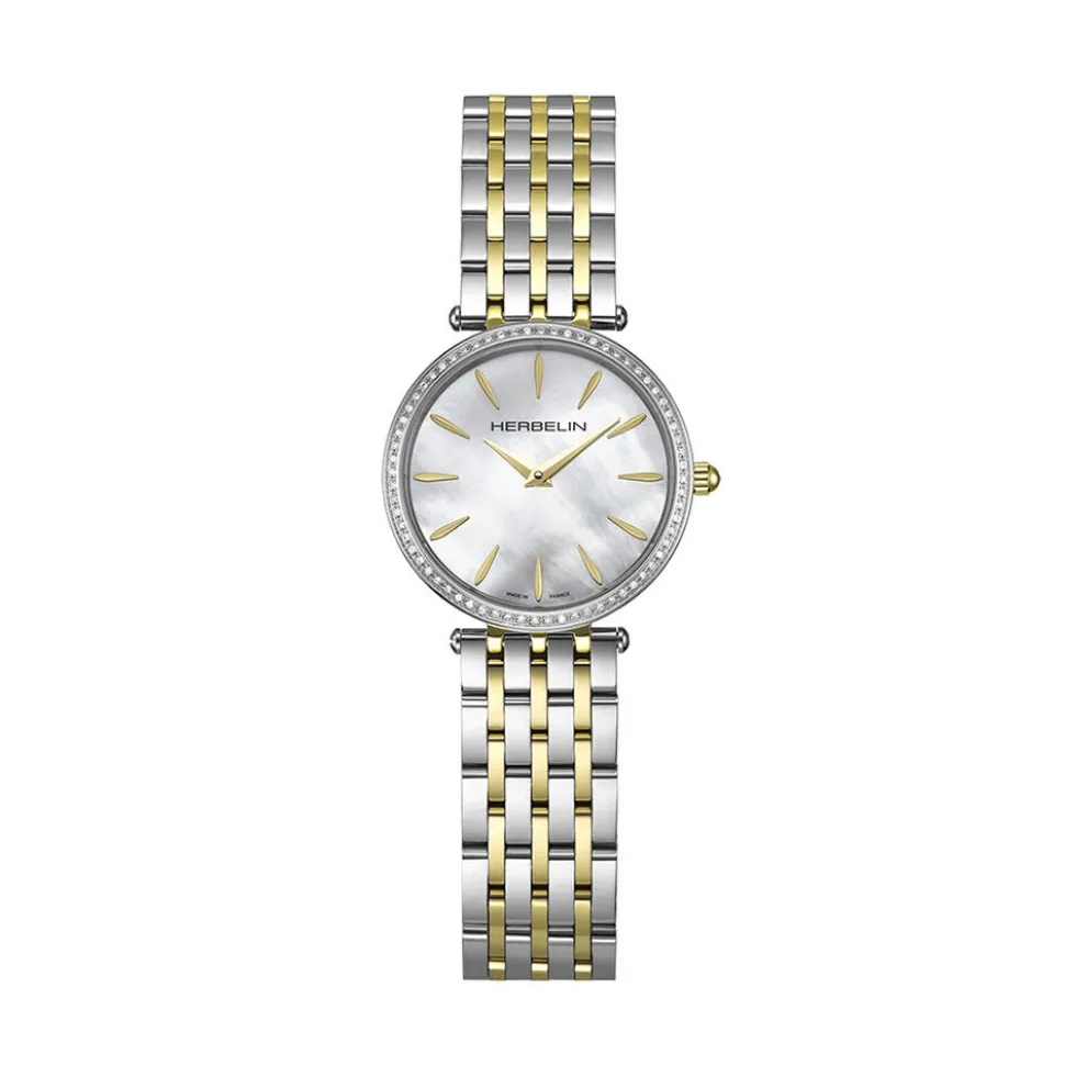 Montre Herbelin Epsilon Nacre Blanche