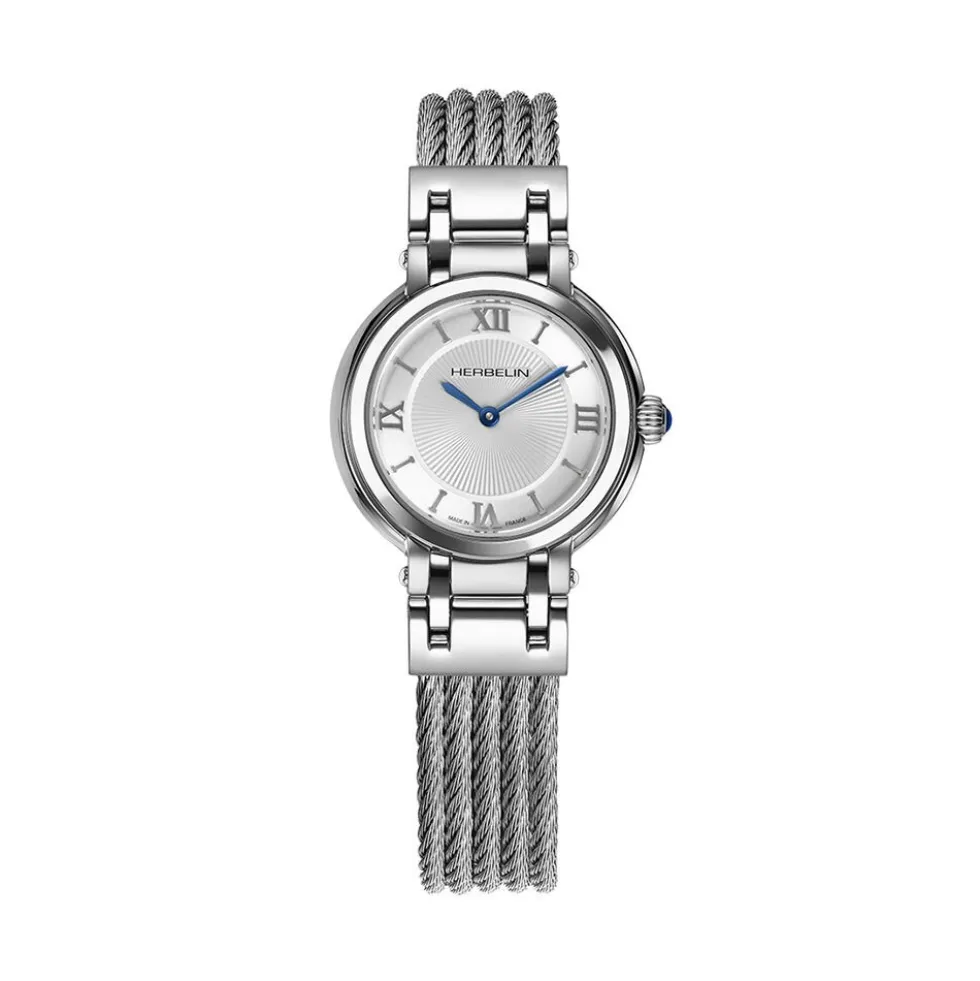 Montre Herbelin Galet Blanc