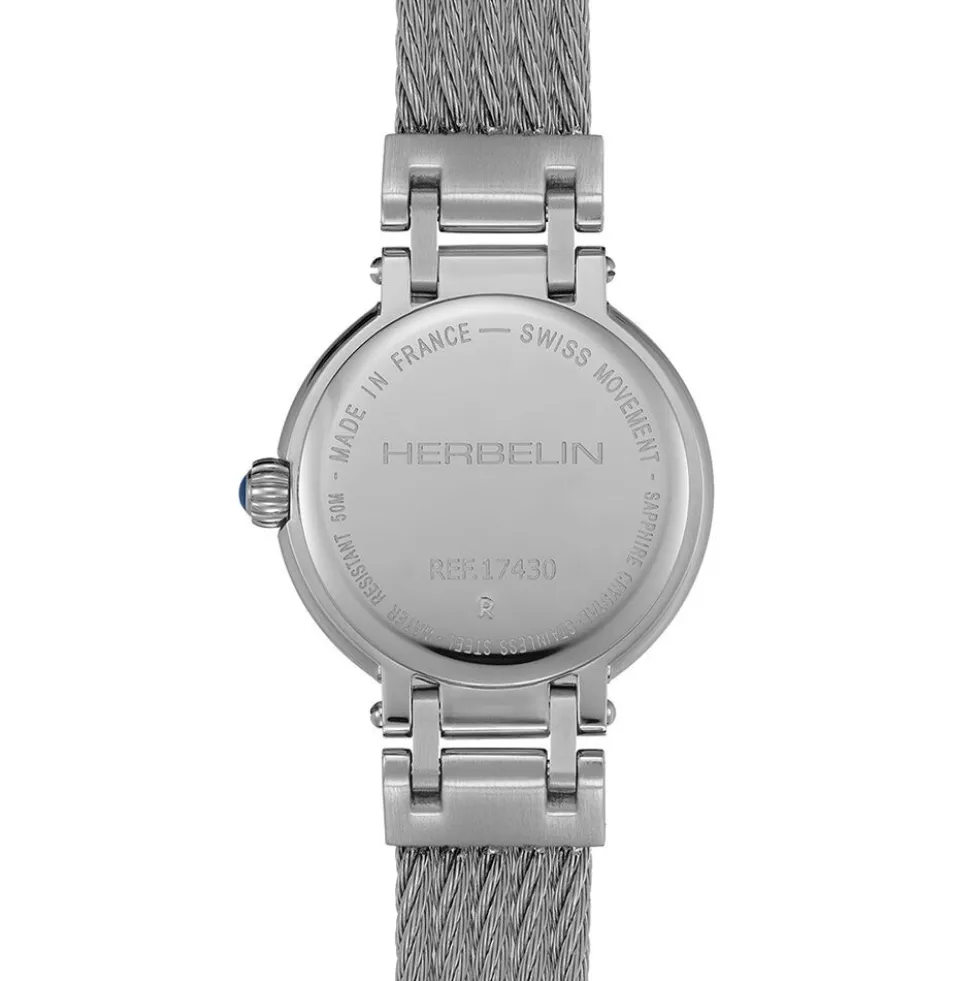 Montre Herbelin Galet Nacre Blanche