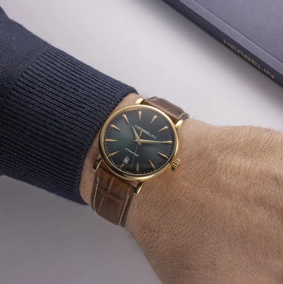 Montre Herbelin Inspiration Auto Vert