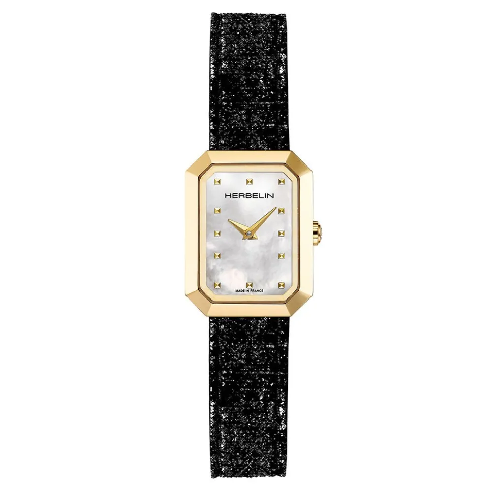 Montre Herbelin Octogone Nacre Blanche