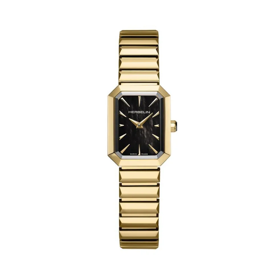 Montre Herbelin Octogone Nacre Noire