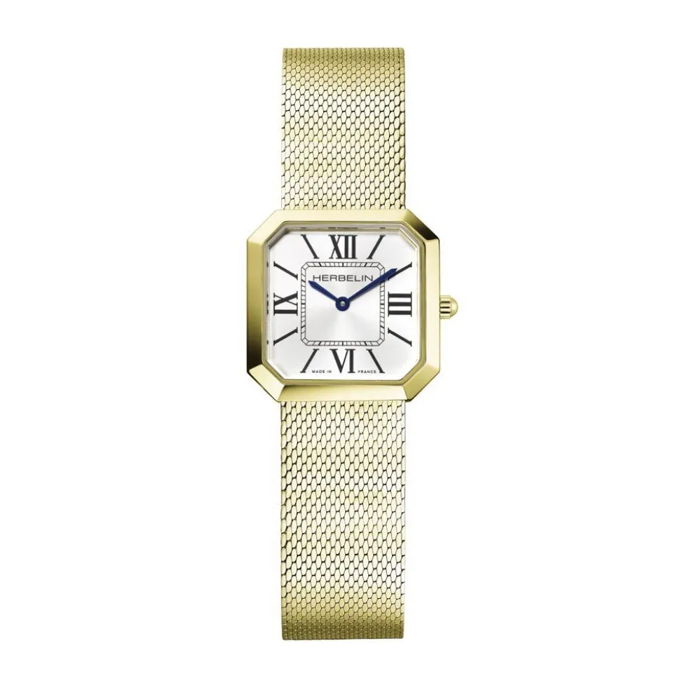 Montre Herbelin Octogone Argenté