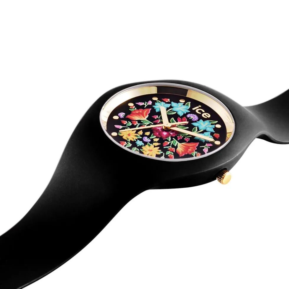 Montre Ice Watch Flower Noir