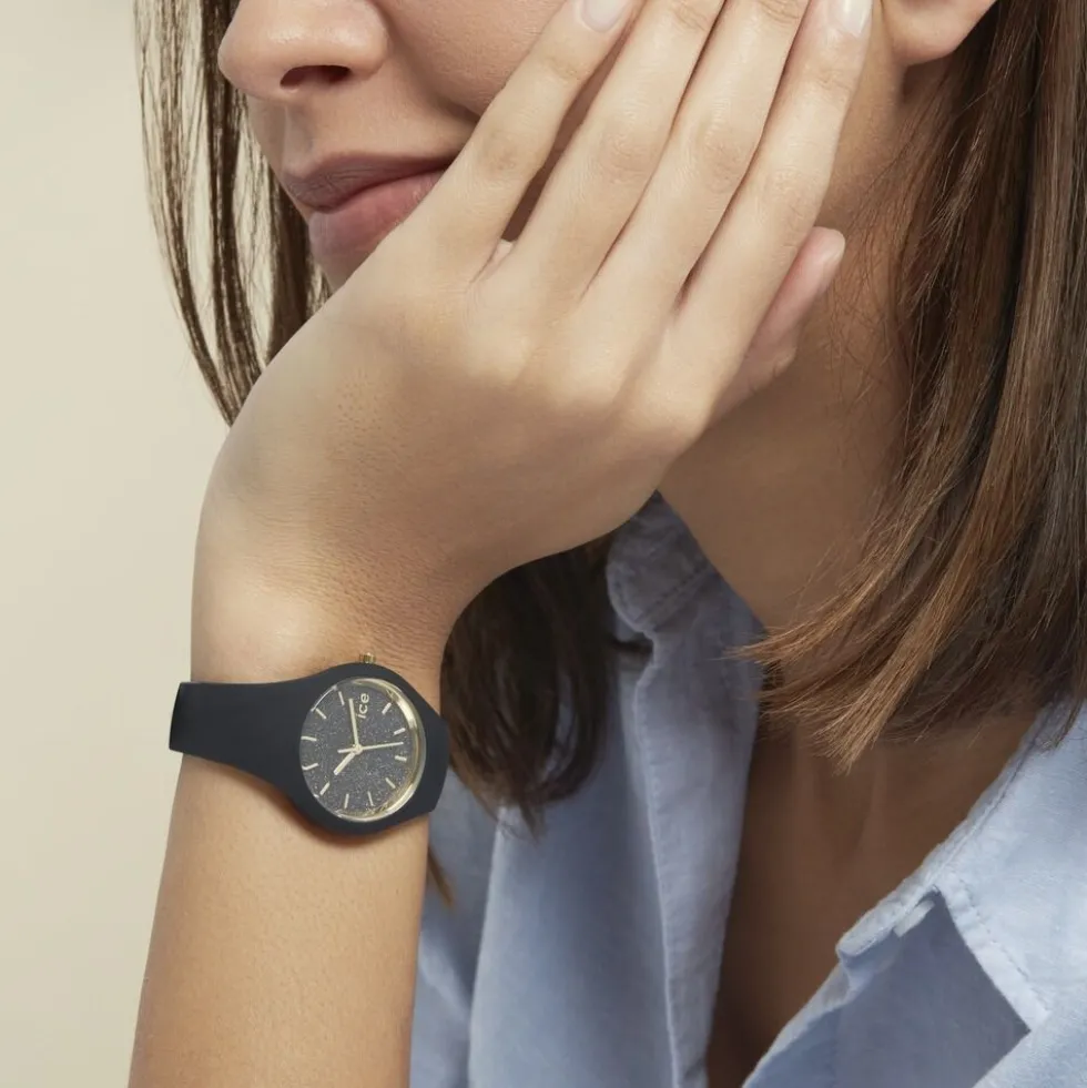 Montre Ice Watch Glitter Noir