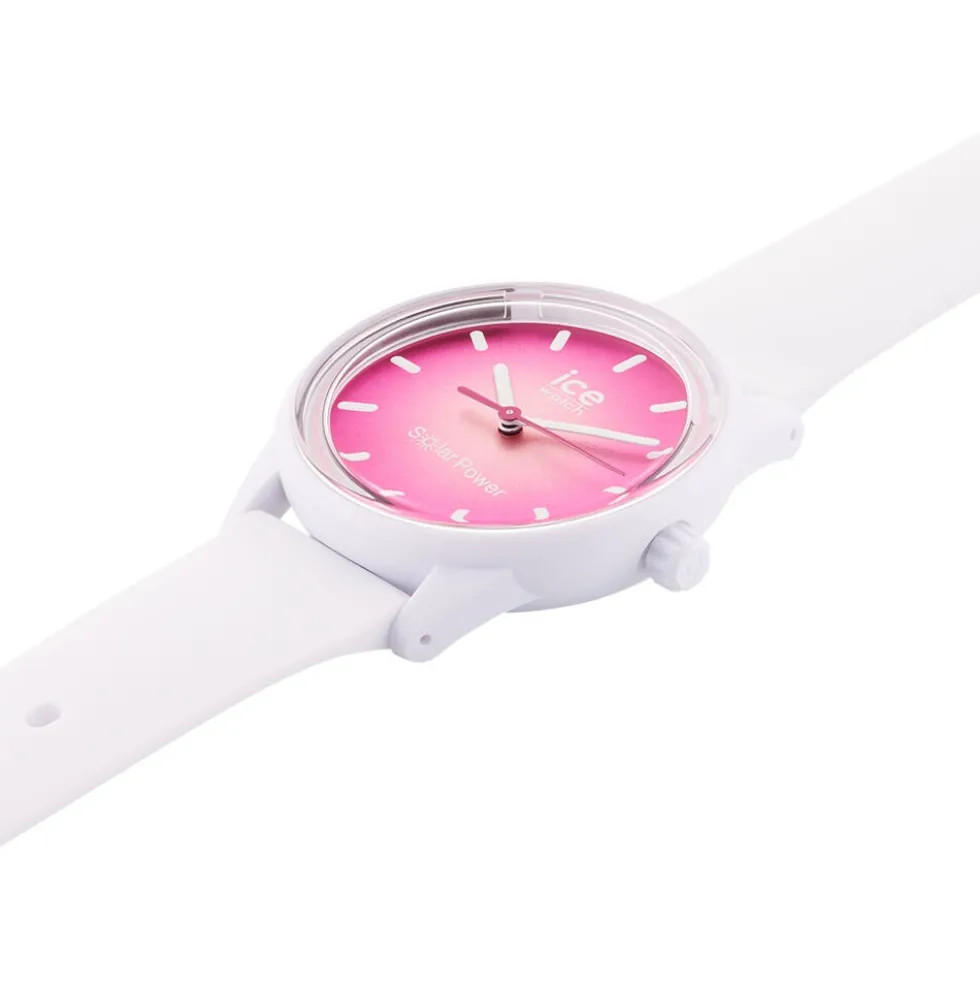 Montre Ice Watch Solar Power Blanc