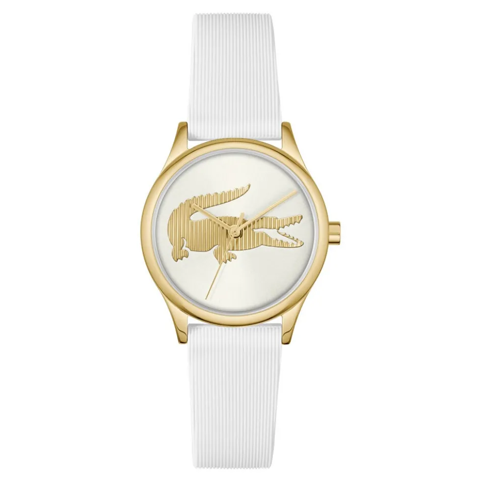 Montre Lacoste Crocodelle Blanc