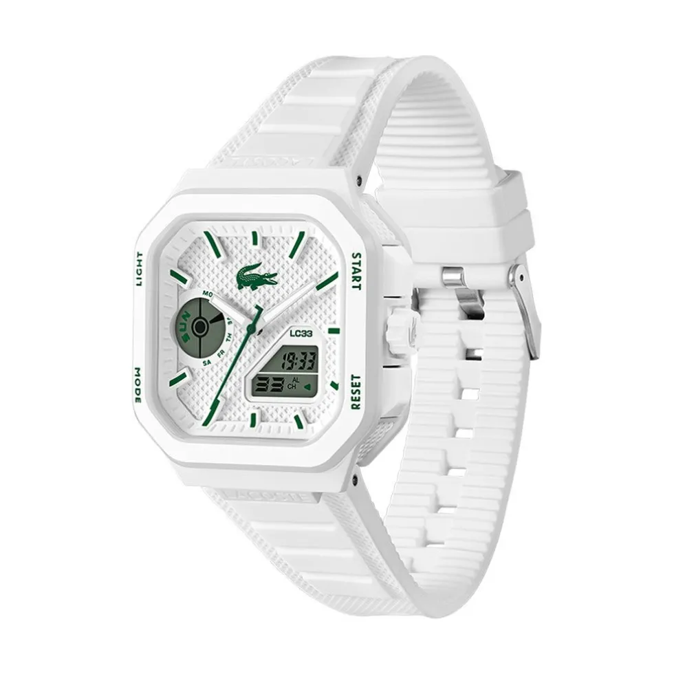 Montre Lacoste Lc33 Square Blanc