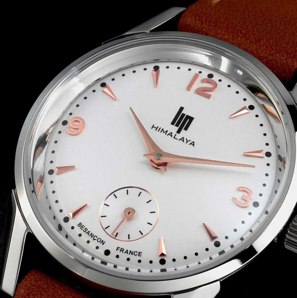 Montre Lip Himalaya 29 Cœur Battant Argenté