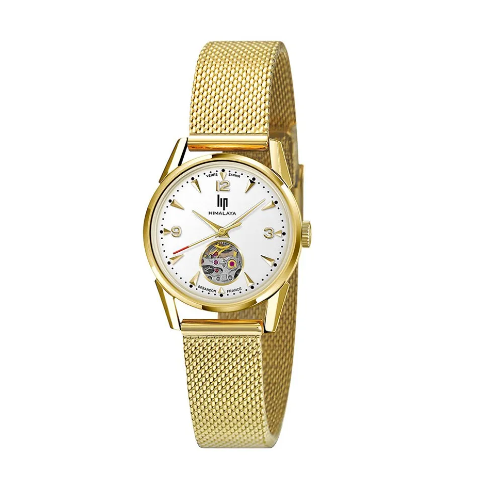 Montre Lip Himalaya Cœur Battant Blanc
