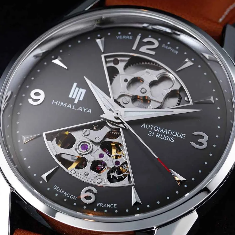 Montre Lip Himalaya Sablier 40 Gris