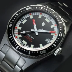 Montre Lip Nautic 3 Noir
