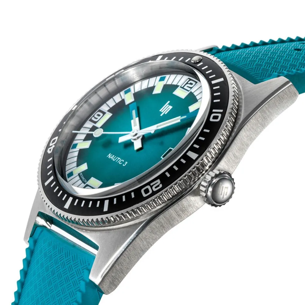 Montre Lip Nautic 3 Tropic Bleu
