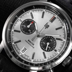 Montre Lip Rallye Meca-Quartz Argenté