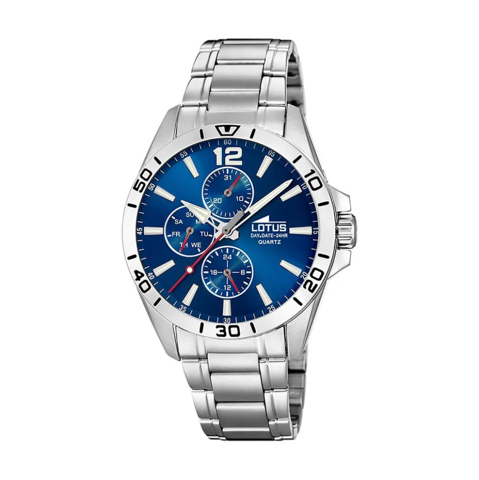 Montre Lotus Multifonction 42 Bleu