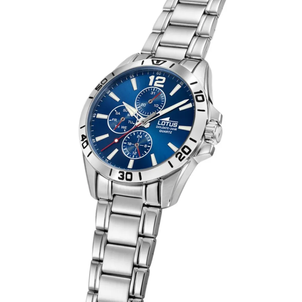 Montre Lotus Multifonction 42 Bleu