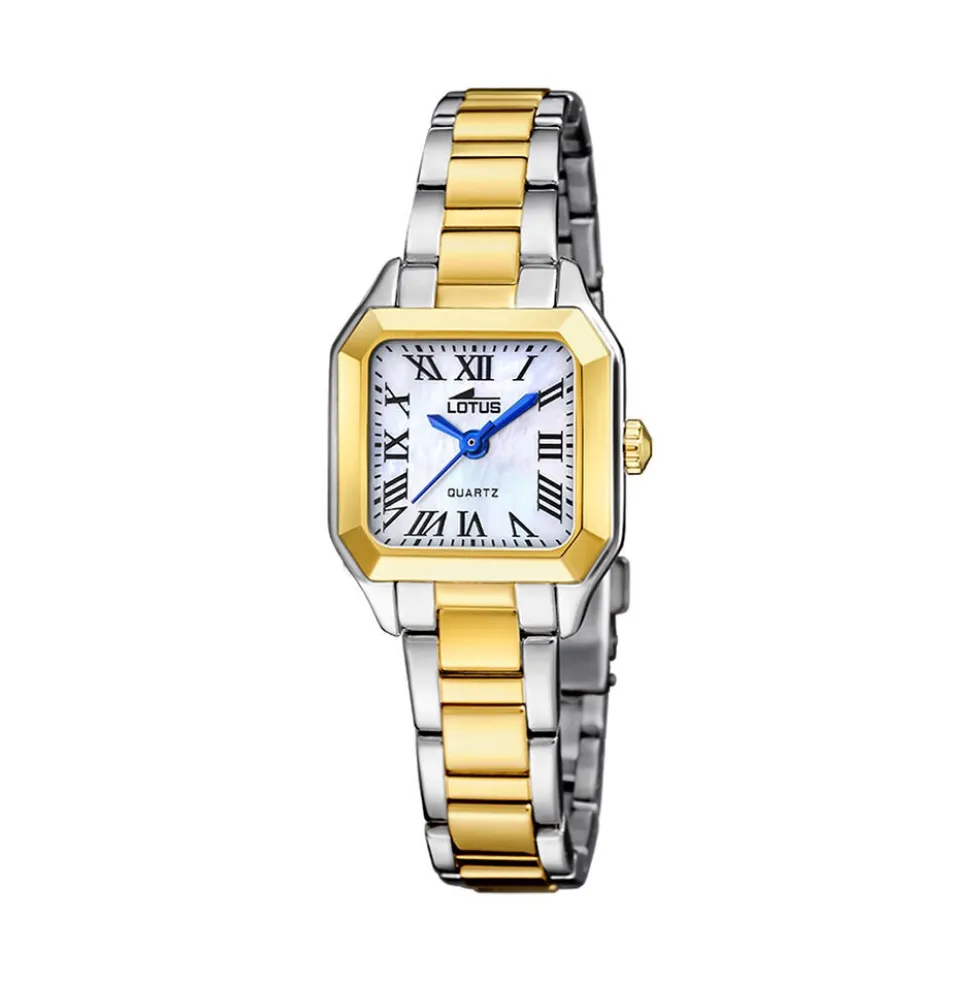 Montre Lotus Old Money Square Nacre