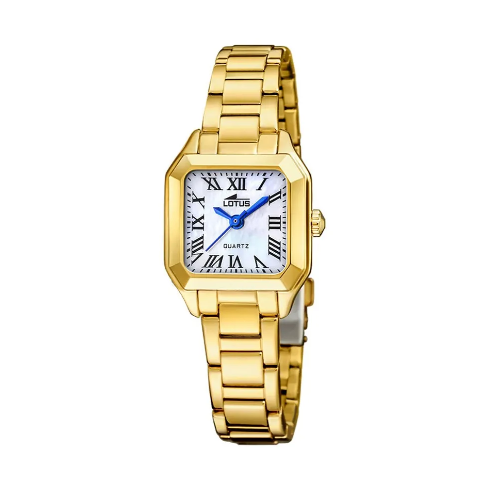 Montre Lotus Old Money Square Nacre